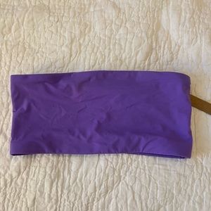 Skims Fits Everybody Bandeau Bra Ultra Violet size M
